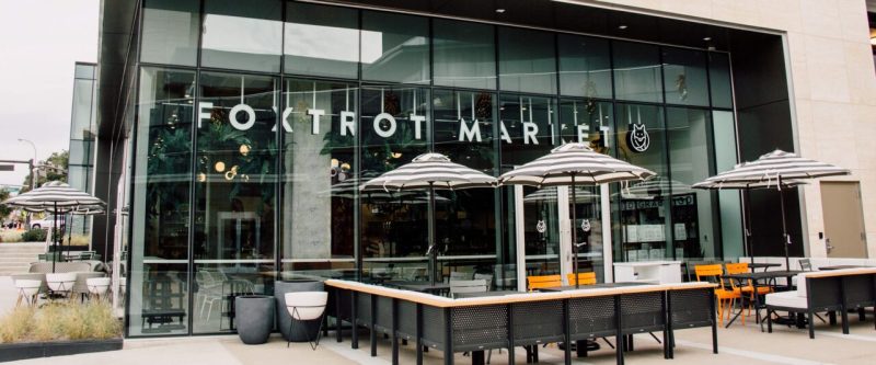 Foxtrot Market served as the cross between a cafe and a grocery store in their four Dallas locations.