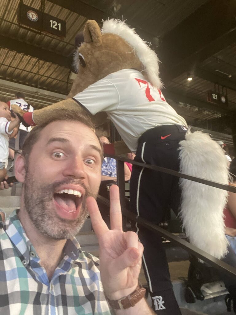 Diary from a Texas Rangers game