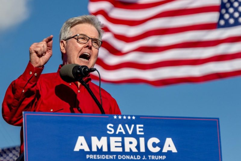 Texas Lt Gov. Dan Patrick speaking
