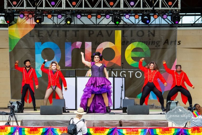 Drag artist Kiana Lee