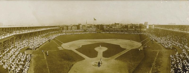 Reverchon Park’s baseball field