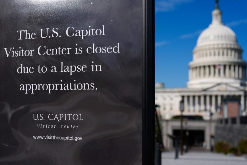 US Capitol closed during government shutdown