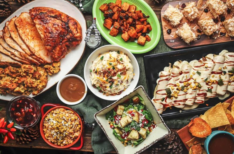 Thanksgiving dinner just tastes better when you don’t have to cook it yourself.